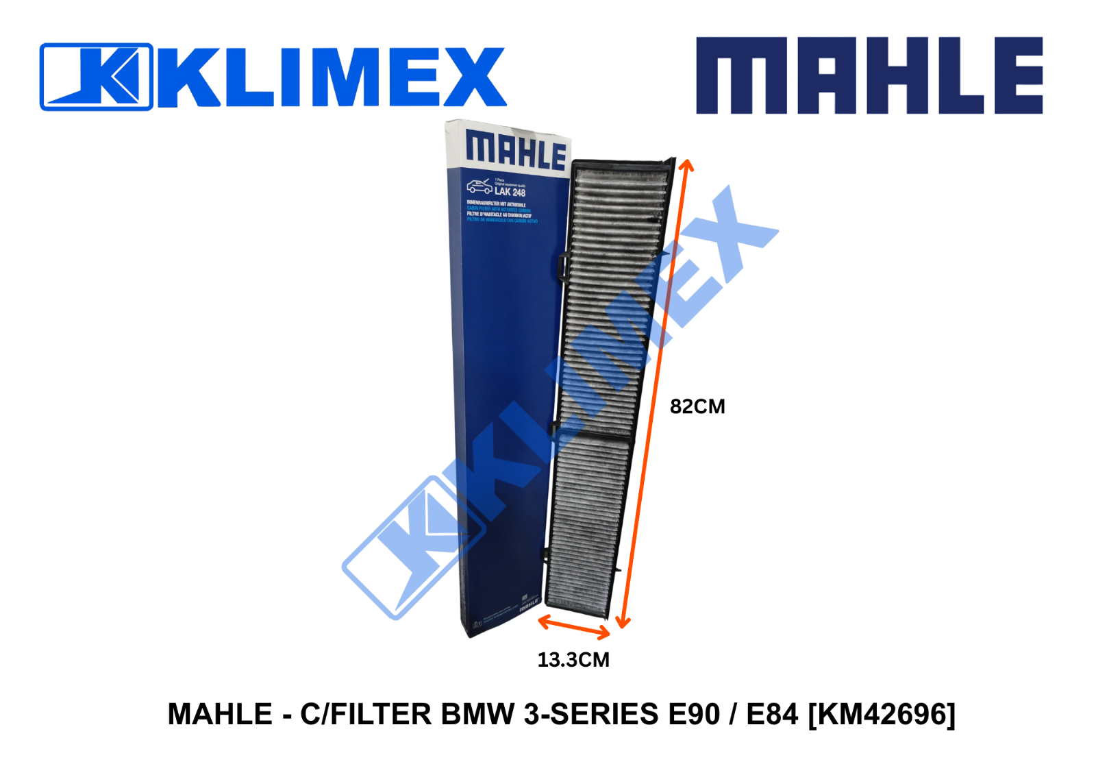 MAHLE - C_FILTER BMW 3-SERIES E90 _ E84 [KM42696]