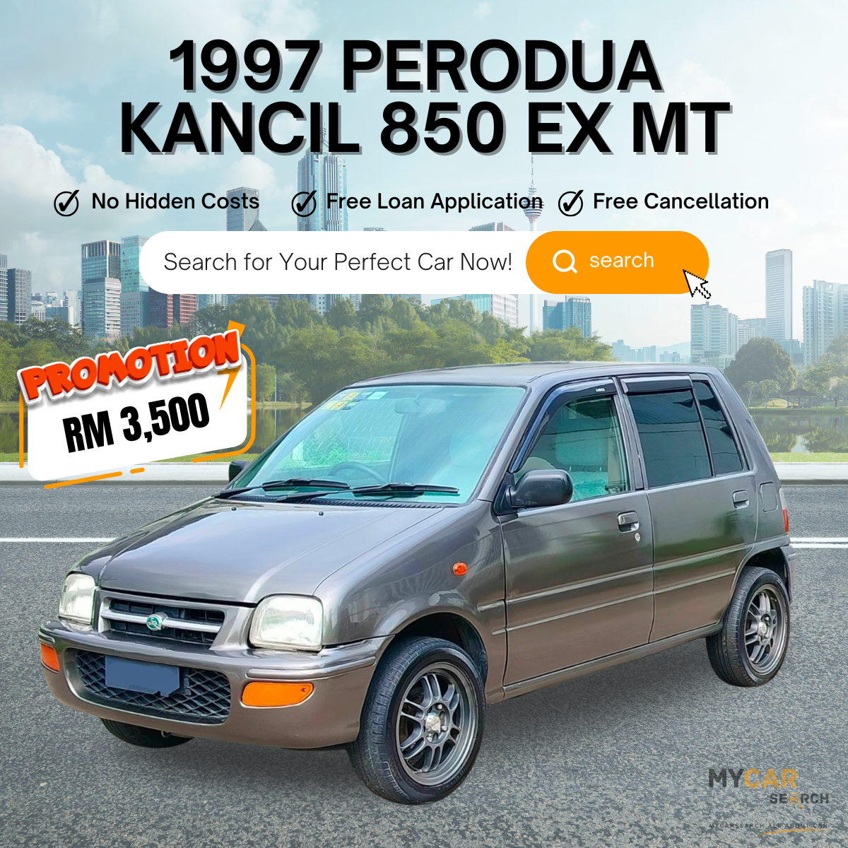 1997 PERODUA KANCIL 850 EX MT