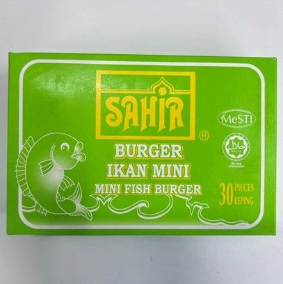 Sahir Mini Fish Burger 1.1kg-30pcs