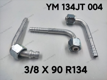 YM 134JT 004 3/8 X 90 R134 Fitting