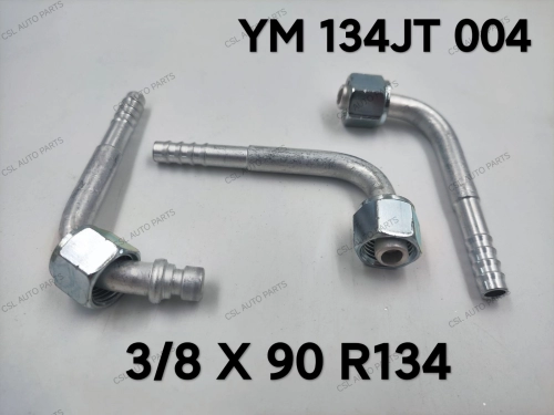 YM 134JT 004 3/8 X 90 R134 Fitting