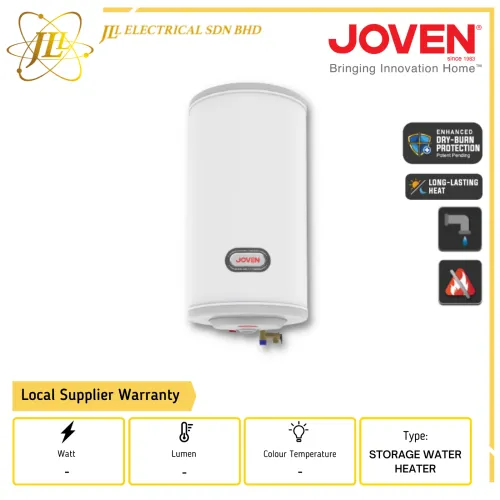 JOVEN JSV50 50LITRES VERTICAL STORAGE WATER HEATER