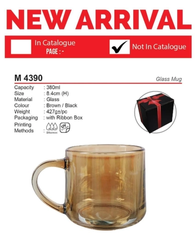 M 4390 Glass Mug(A) 