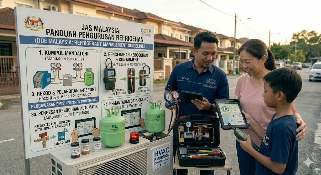 refrigerant handling emission control Malaysia