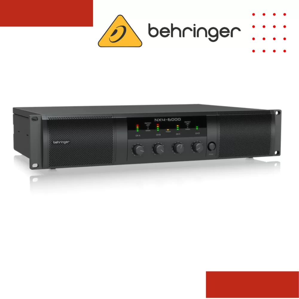 Behringer NX4-6000 Power Amplifier