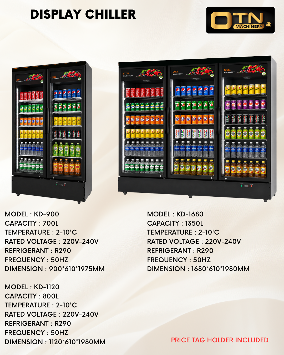 DISPLAY CHILLER (FULLY BLACK)