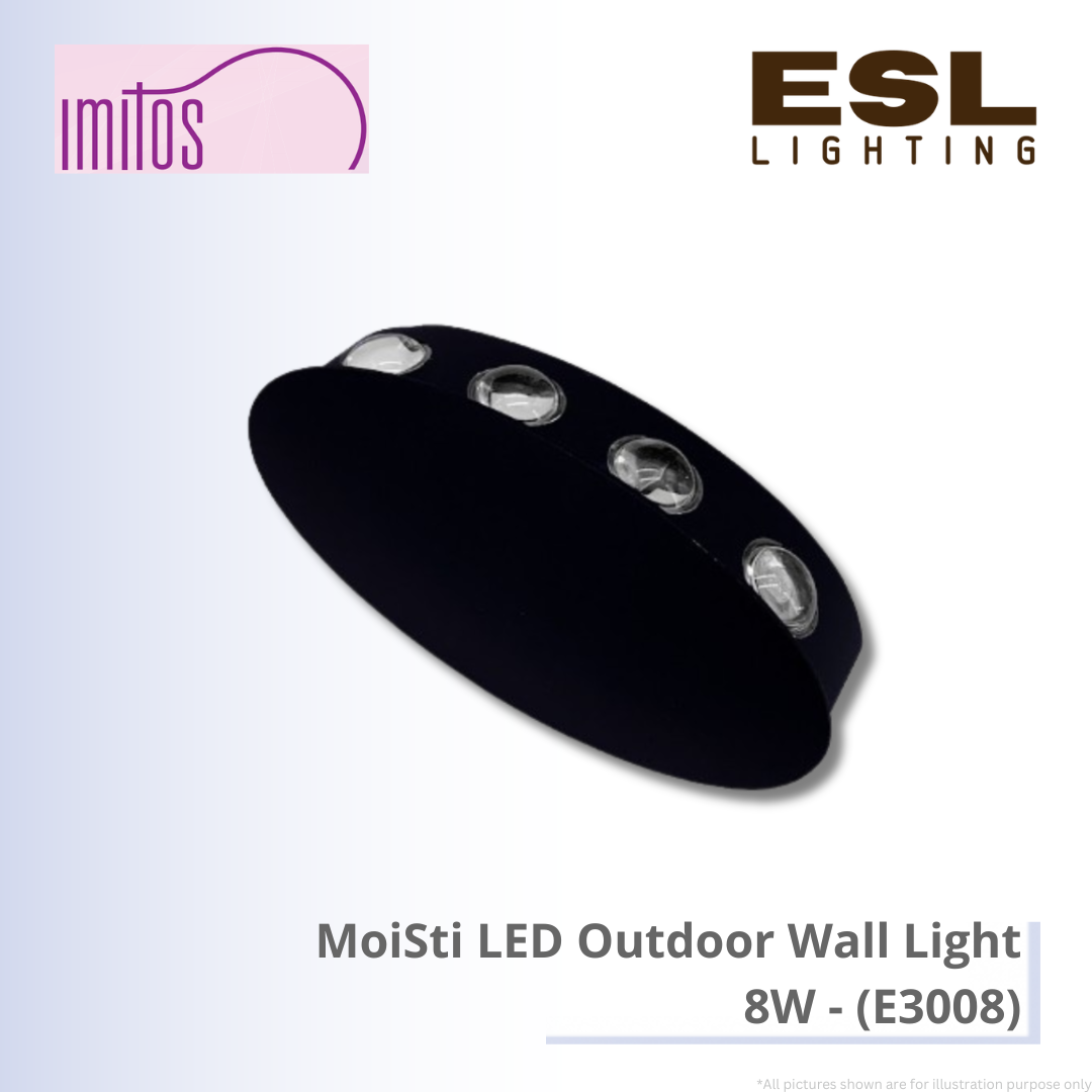 IMITOS MoiSti LED Outdoor Wall Light 8W - E3008
