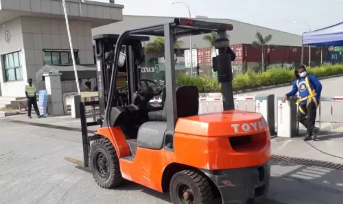 Toyota Diesel Engine Power Forklift Rental at Melaka,Muar,Batu Pahat (Short Term and Long Term Rental Forklift) - Forklift Rental Supplier Malaysia