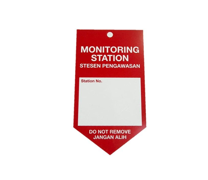 CPI Station Tag – Red