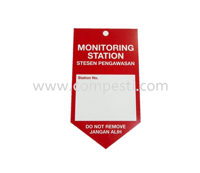 CPI Station Tag – Red