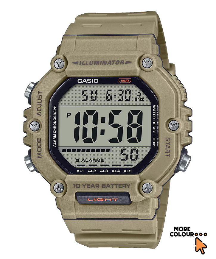 AE-1600 | Sporty & Large Digital Display