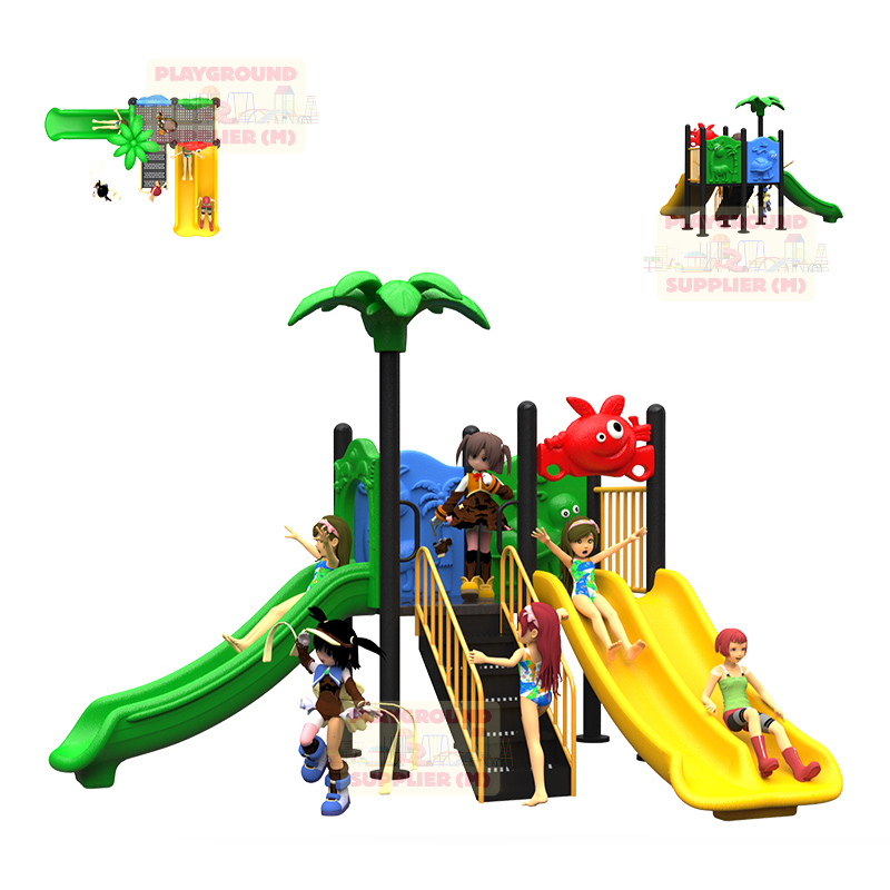 NO ROOF SERIES (TYPE 3) PLAYGROUND SET