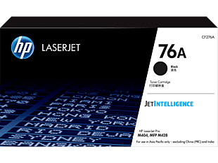 HP 76A Black Original LaserJet Toner Cartridge (~3,000 pages) CF276A