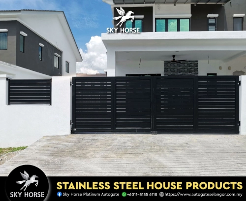 Latest Stainless Steel Auto Gate Installation Selangor | Malaysia 