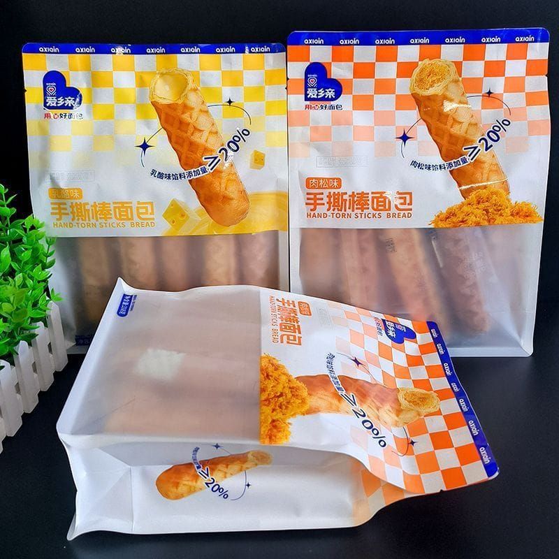 爱乡亲手撕棒面包AXQ HAND-TORN STICKS BREAD 338G[10PACK/CTN]