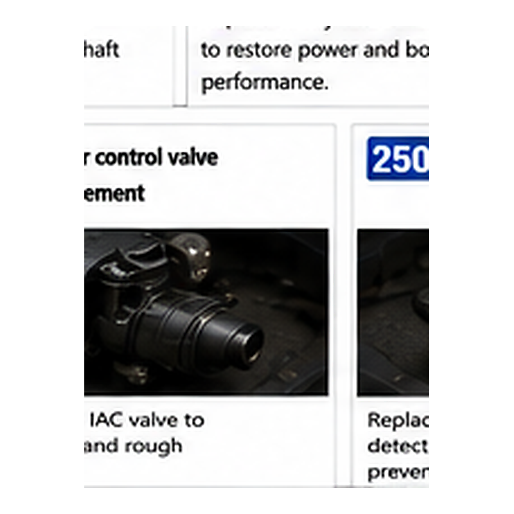 Idle Air Control Valve Replacement