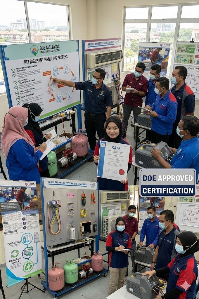 DOE refrigerant training Malaysia