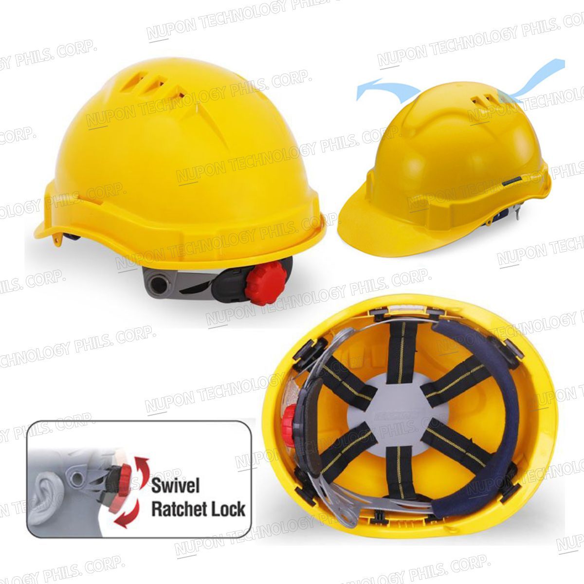 Advantage 2 - Stealth Lock Safety Helmet