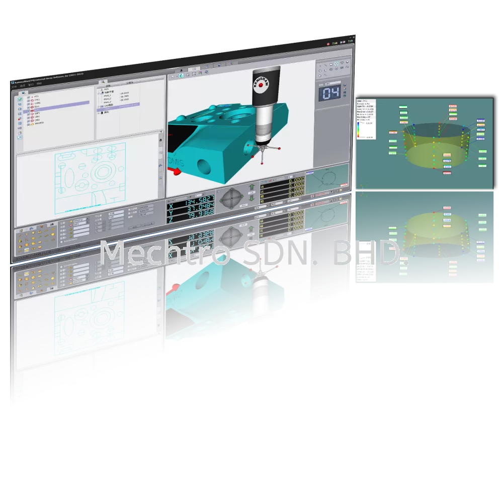 "OPTRONICS" CNC VIDEO MEASURING MACHINE, MODEL VH-8060H