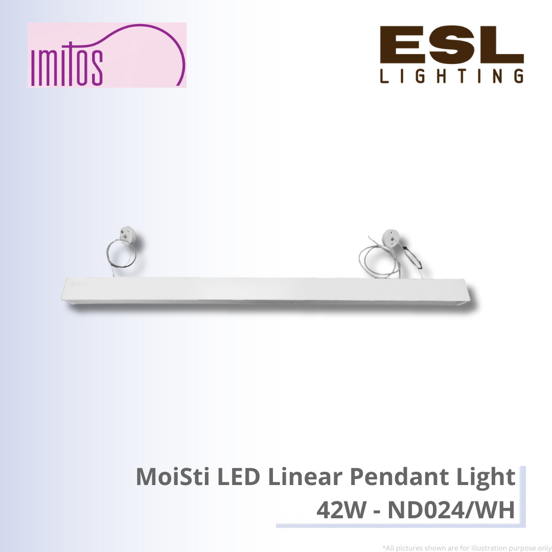 IMITOS MoiSti LED Linear Pendant Light 42W - ND024/WH
