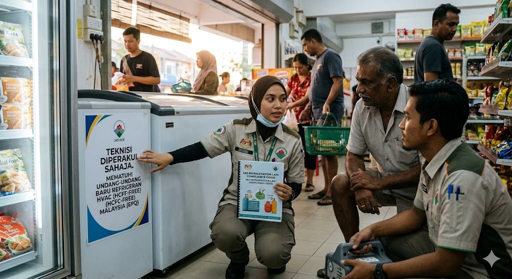 HVAC refrigeration regulatory law Malaysia DOE