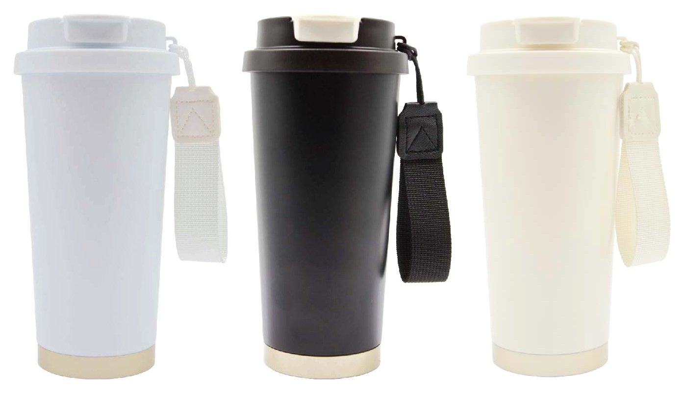 AM70 — AUTO MUG STAINLESS STEEL DOUBLE WALL FINISH 550ml [NEW PRODUCT 2026]