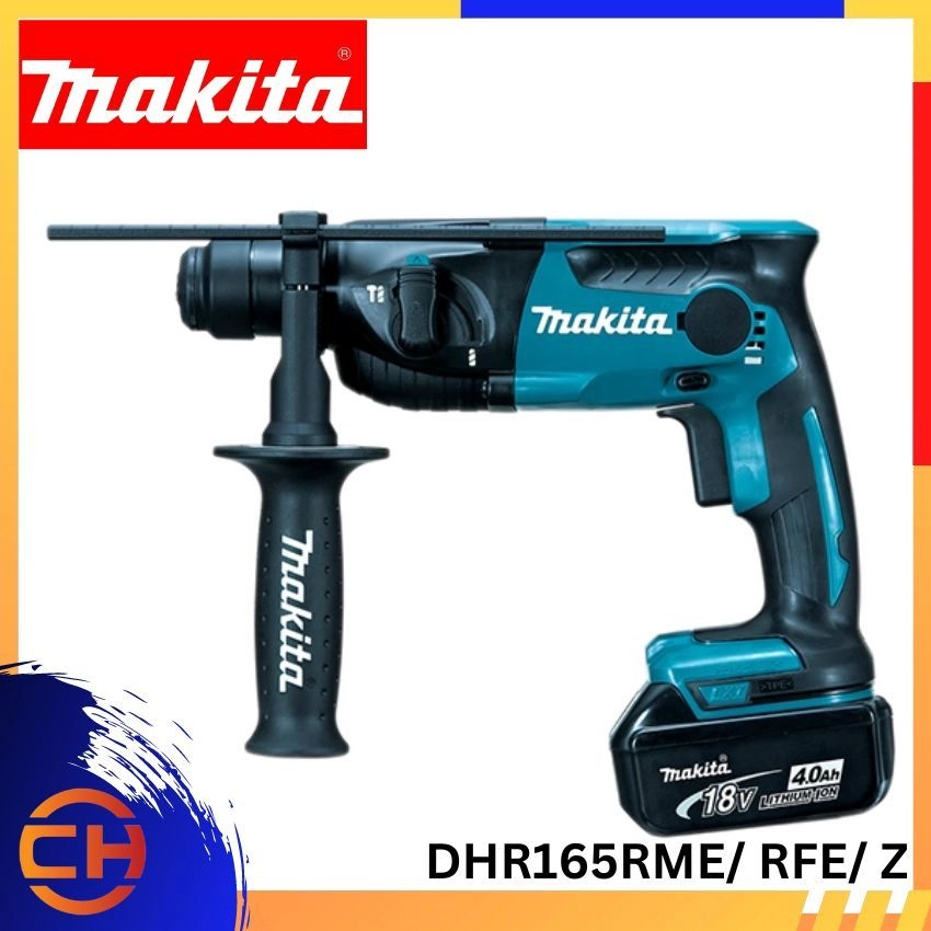 Makita DHR165RME/ RFE/ Z 16mm (5/8") 18V Cordless Rotary Hammer