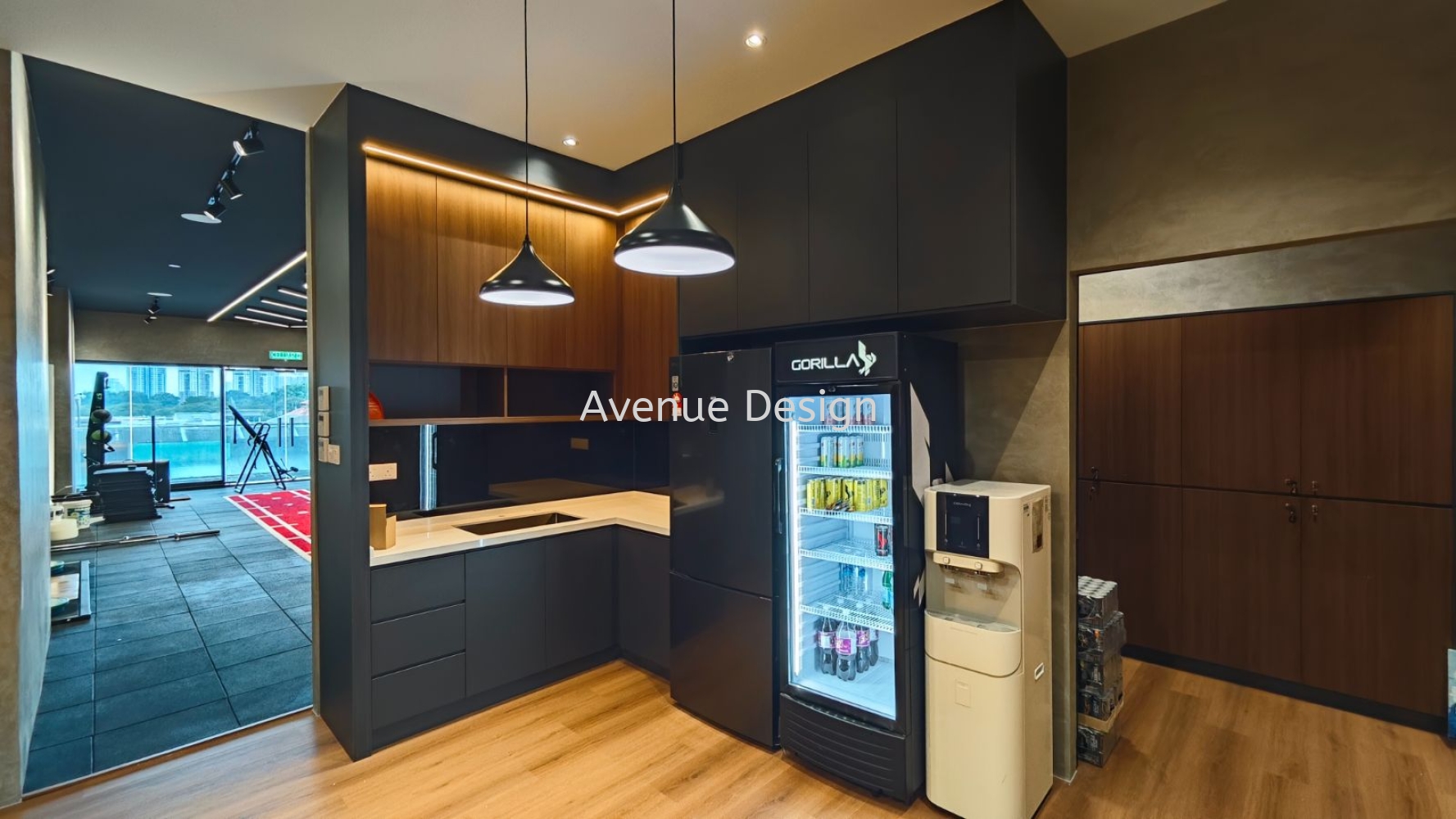 Custom Made Pantry Cabinet in Ampang