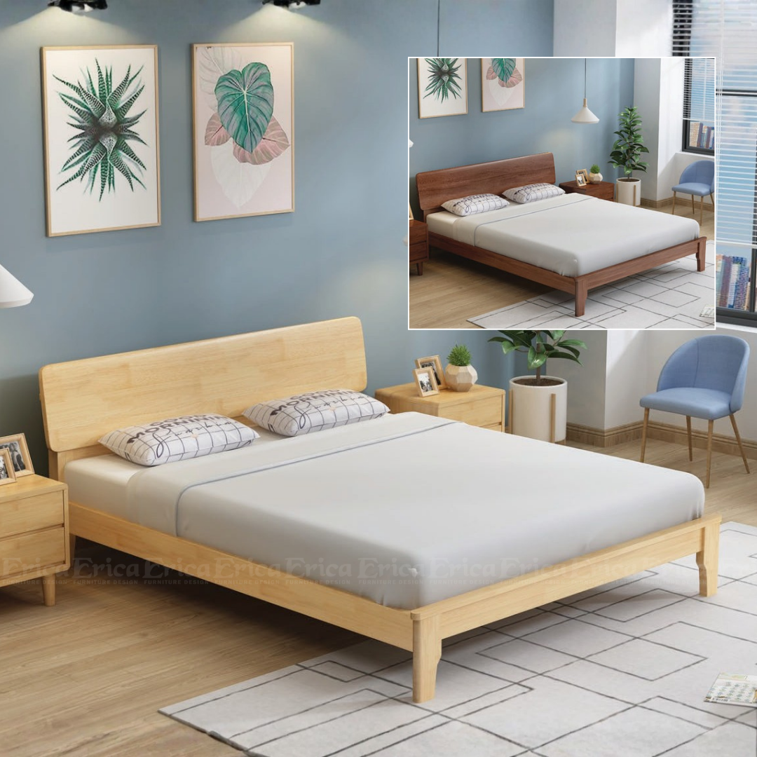 BD801 - MUJI SOLID WOOD BED