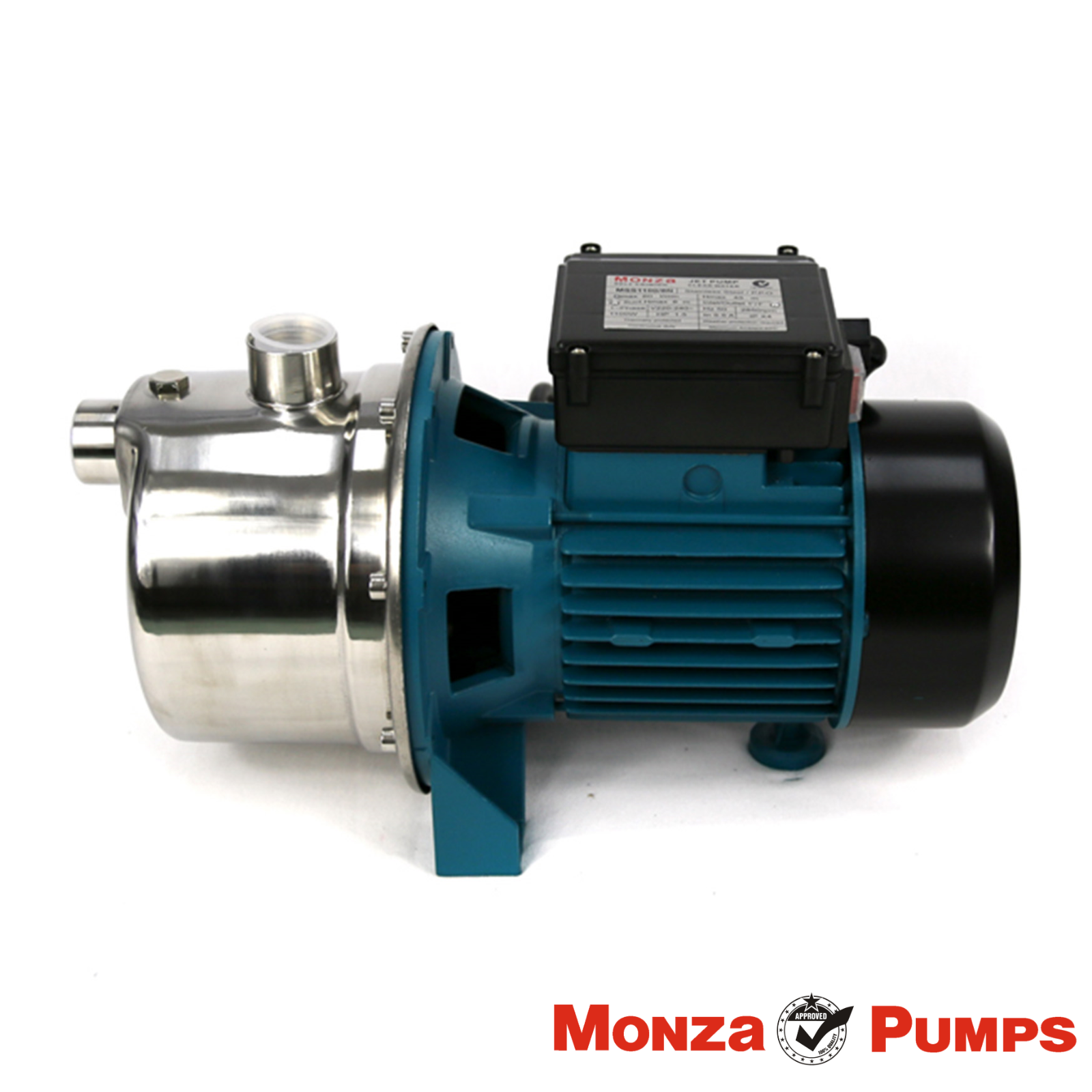 MONZA 1100w 1.5hp Stainless Jet Water Pump