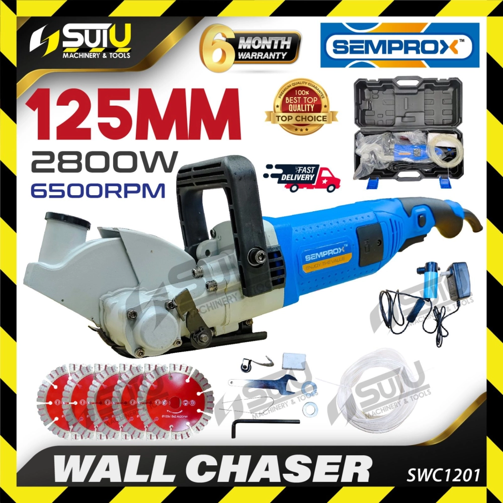 SEMPROX SWC1201 / SWC 1202 Wall Chaser 2800W