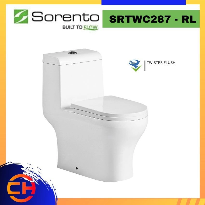 SORENTO ONE PIECE WATER CLOSETS SRTWC287 - RL 