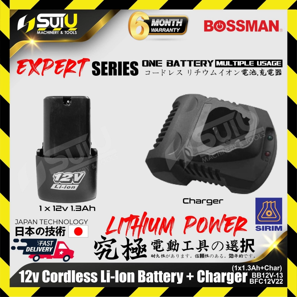 1xBattery1.3Ah+Charger