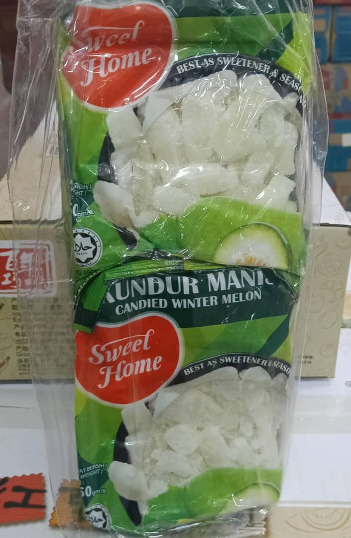 冬瓜糖SUGAR WINTER MELON 250G[10PACK/BAG][5BAG/CTN]