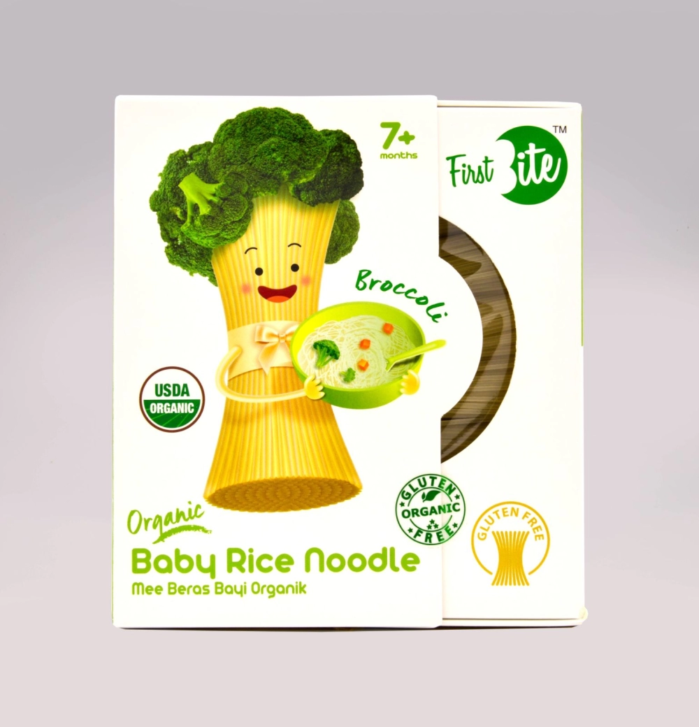 Broccoli Organic Baby Rice Noodle