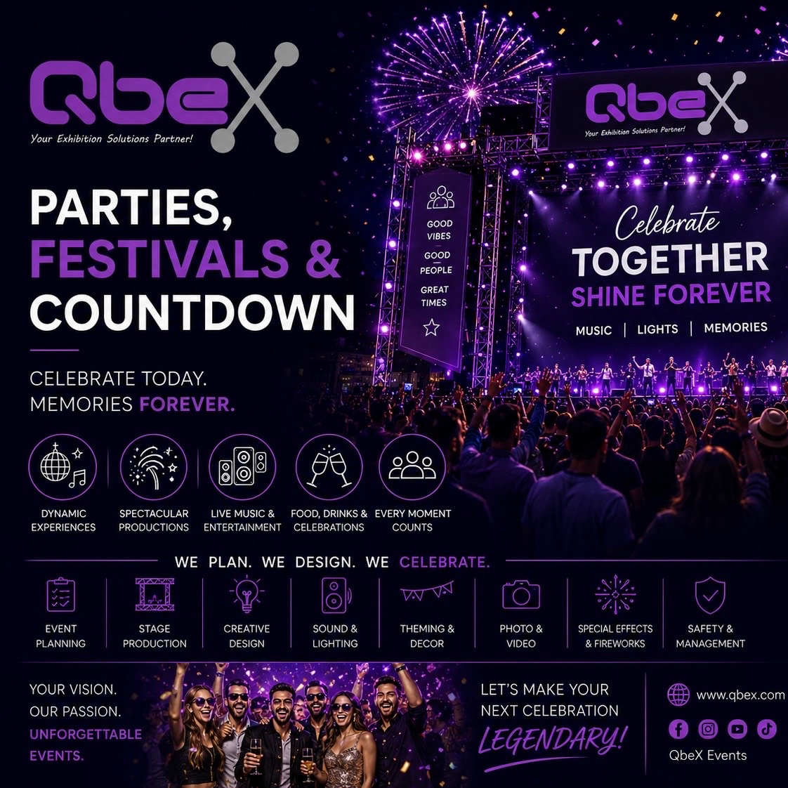 Parties, Festival & Countdown