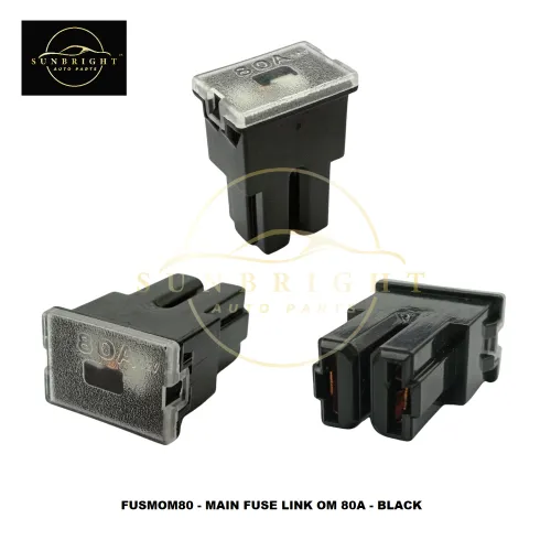 FUSMOM80 - MAIN FUSE LINK OM 80A - BLACK