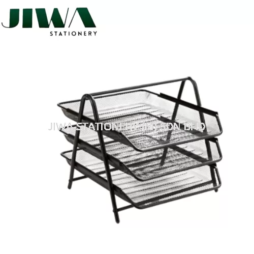 3 Tier Metal Wired Document Tray