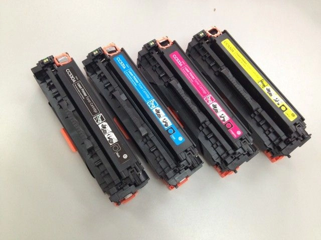 Kartrij Toner Laser HP CC530A yang Serasi (Set)