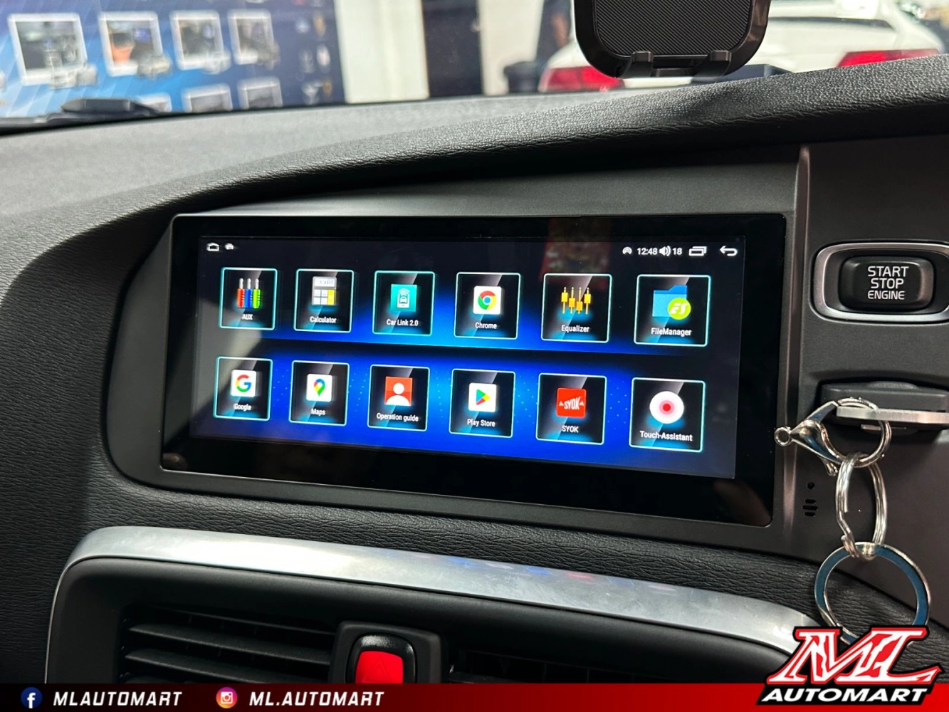 *NEW Volvo V40 T5 Android Monitor