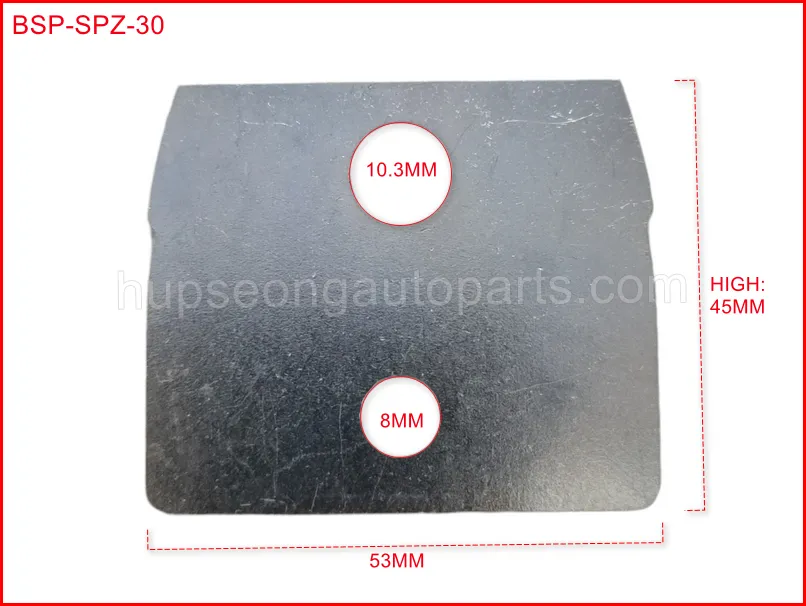 ISUZU LORRY SPZ FRONT BRAKE SHOES PIN PLATE #BRAKE SHOE PLATE (BSP-SPZ-30)