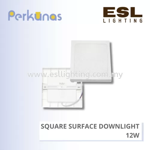 PERKUNAS SQUARE SURFACE DOWNLIGHT - 12W