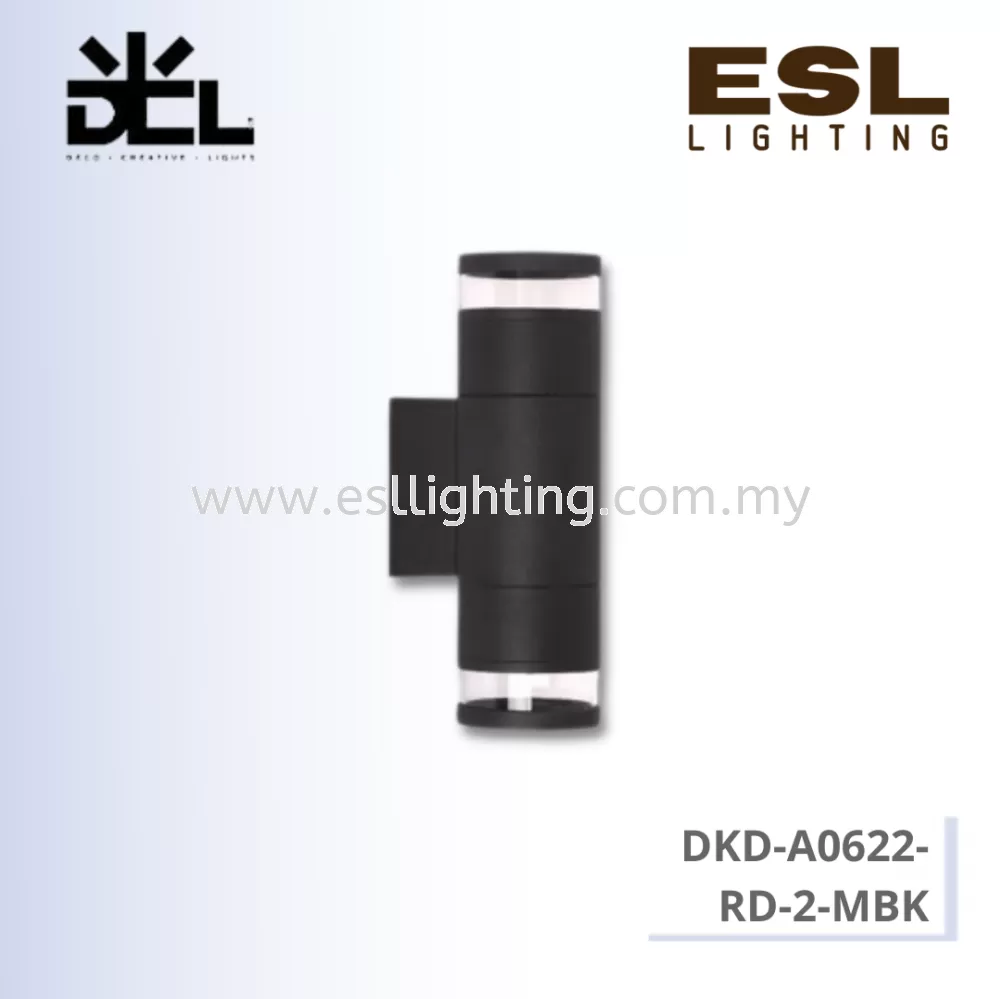 DCL OUTDOOR LIGHT DKD-A0622-RD-2-MBK