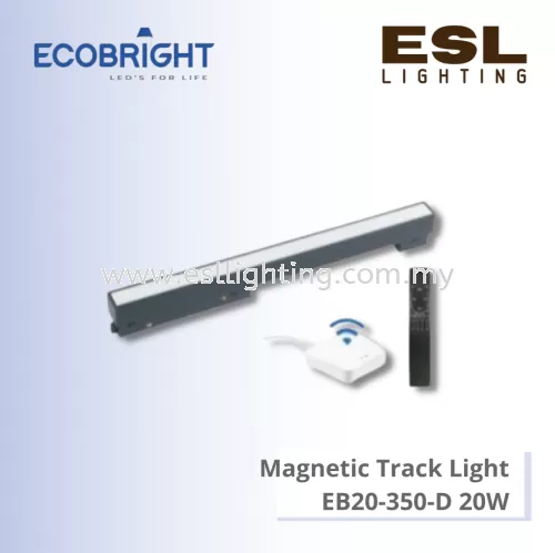 ECOBRIGHT LED Magnetic Track Light 3 Color Dimmable 20W - EB20-350-D