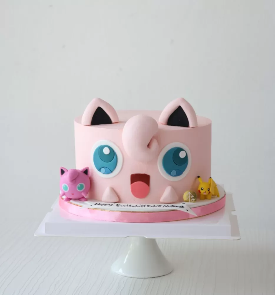 Jigglypuff Pokemon Cake 
