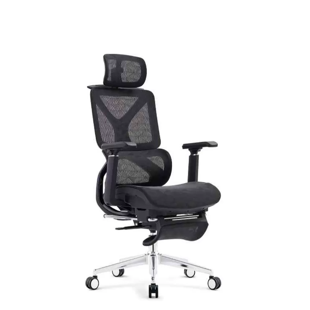High Back Ergonomic Office Chair With Foot Rest | Office Chair Penang