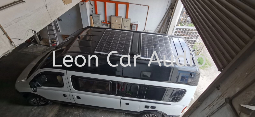 Leon MotorHome Caravan Campervan rv 48v solar panels system 
