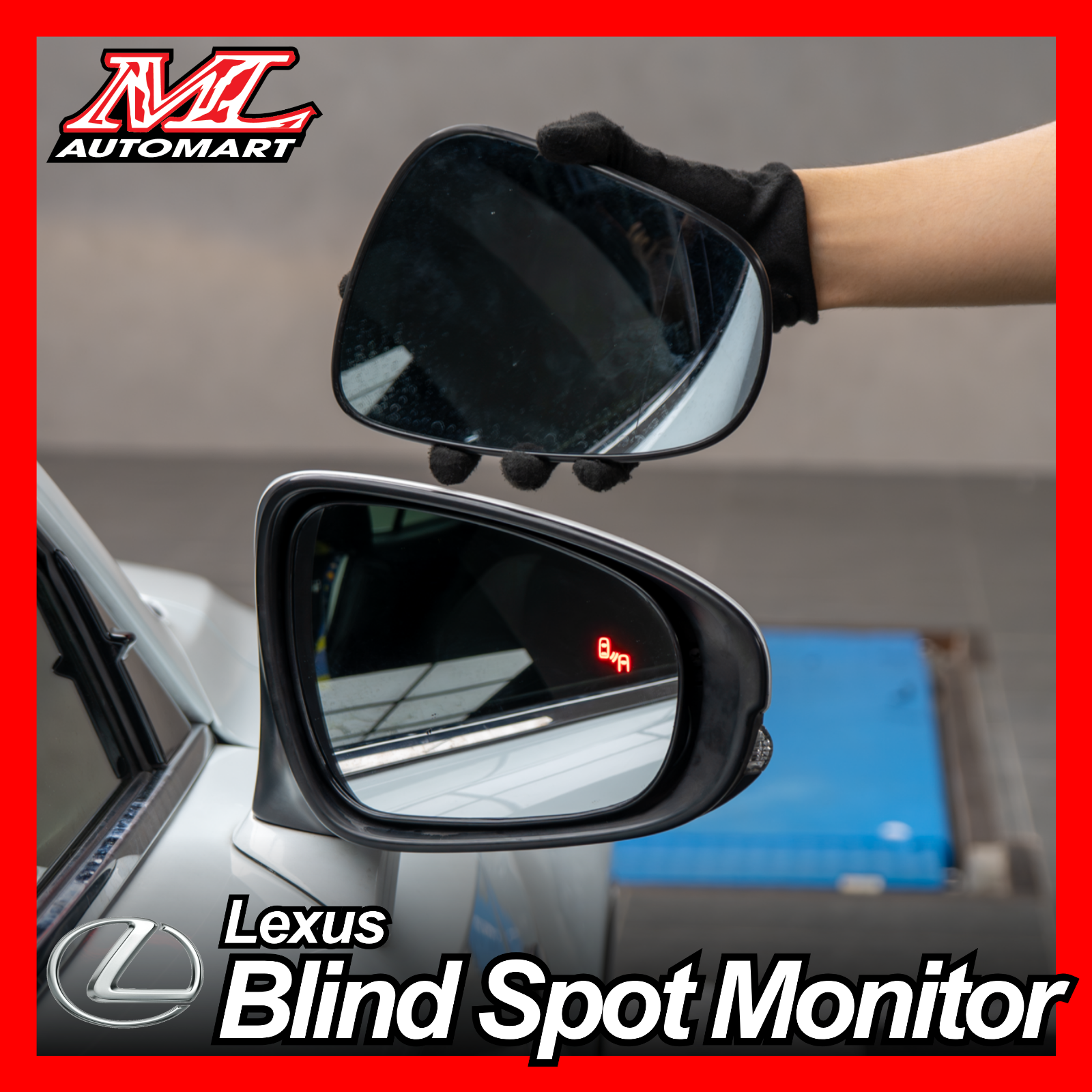 Lexus Blind Spot Monitor System