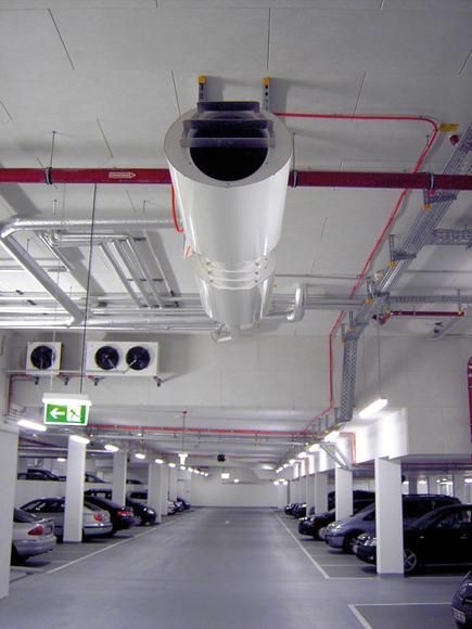 Smart Interlocked Carpark Supply or Exhaust