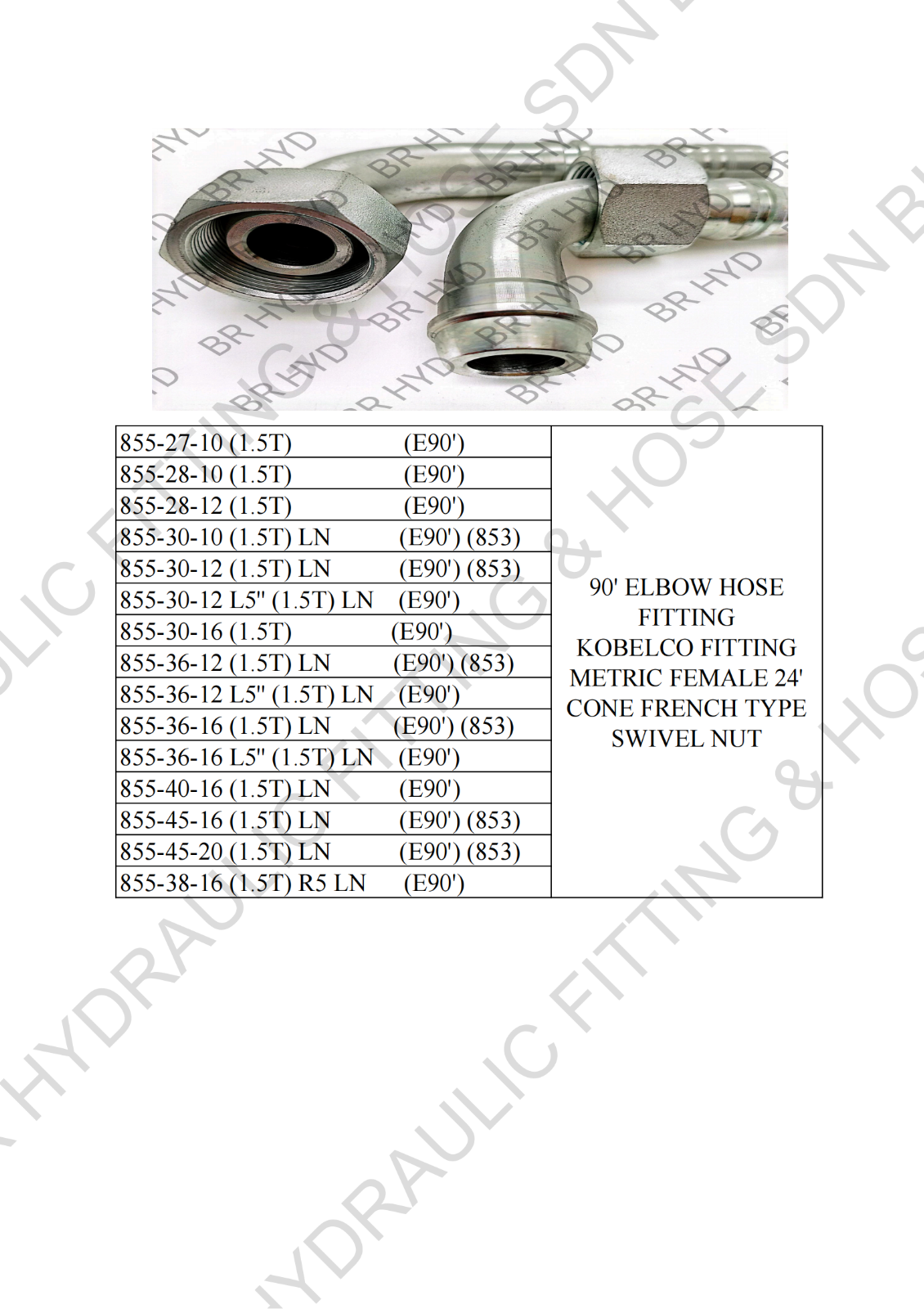 FITTING S855